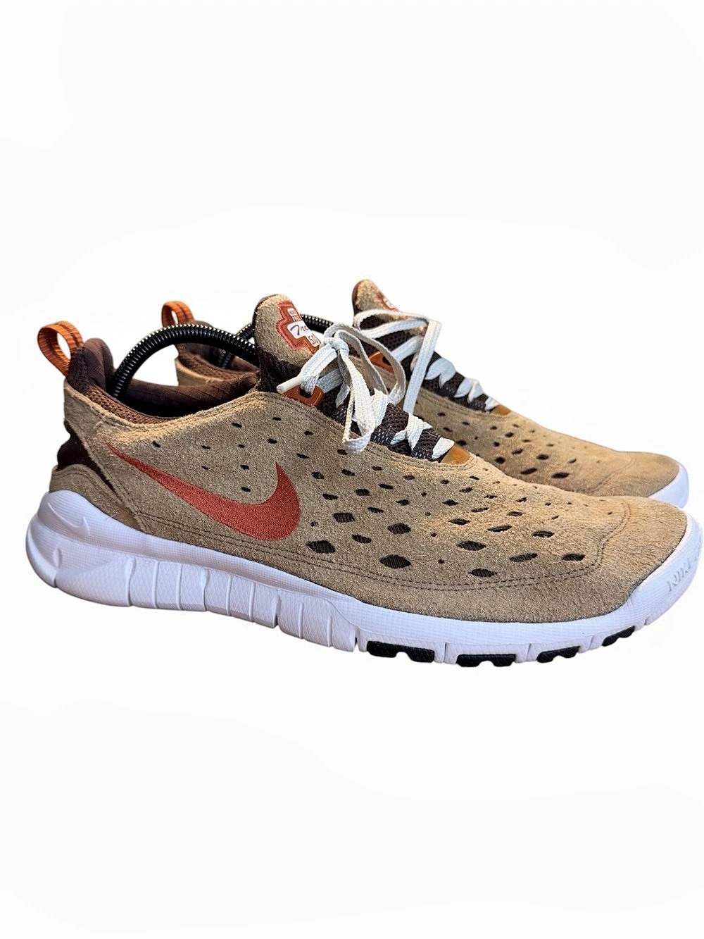 Nike Free Run Trail Dark Driftwood Russet CW5814-200 Men Size 12